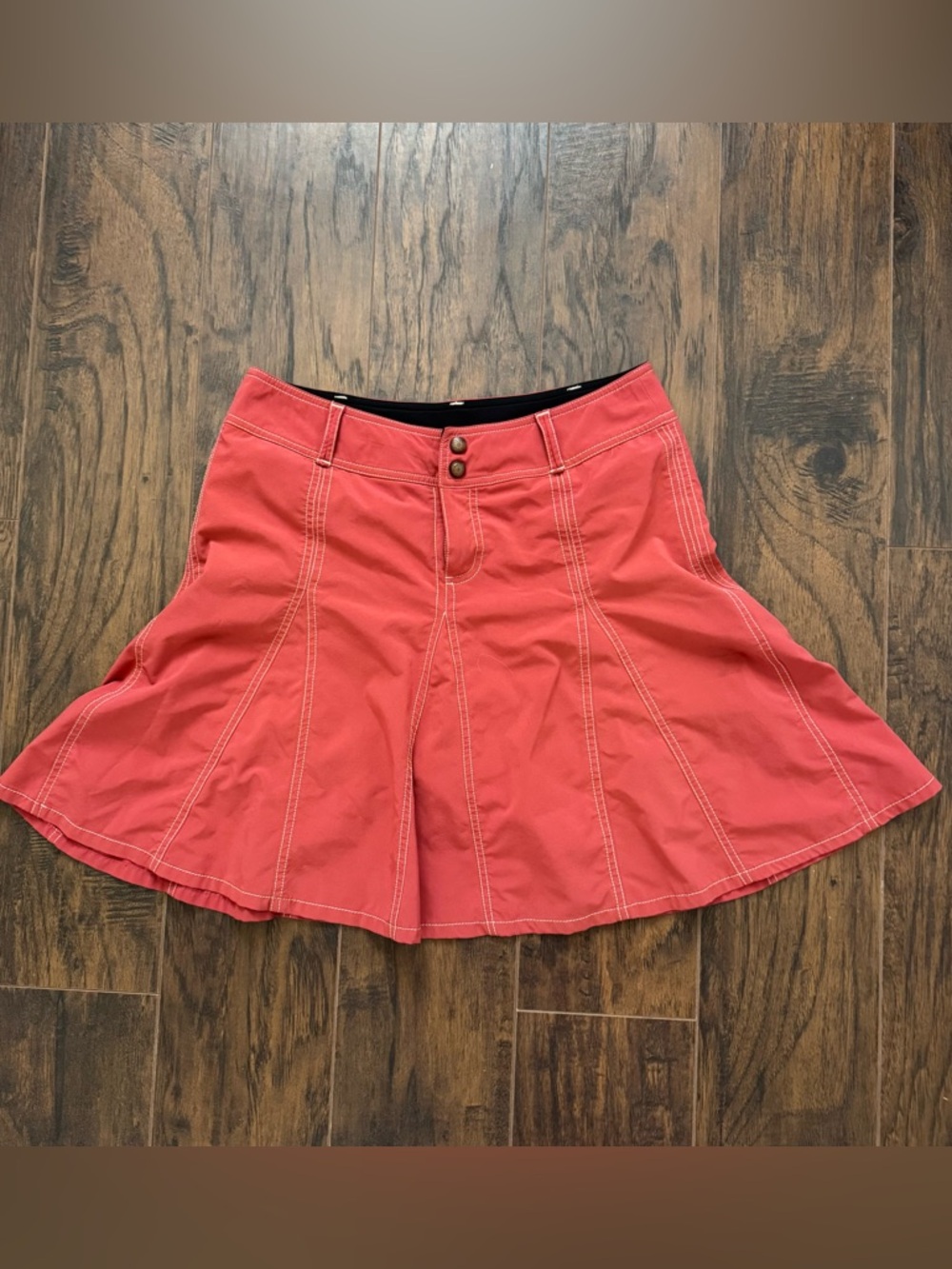 Athleta Whatever Skort Sz 8 Watermelon Red